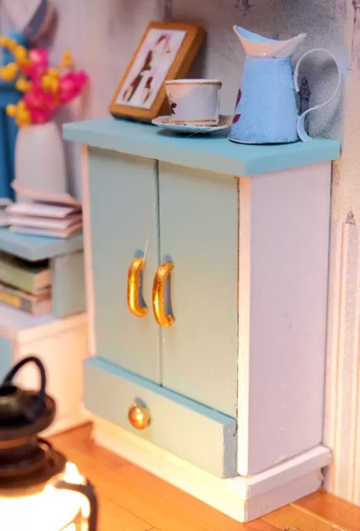 Сборная модель Румбокс. Миниатюрная комната «Спальня» — картинка 4