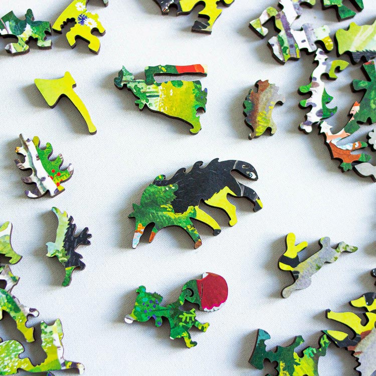 Деревянные пазлы DAVICI «В гости к бабушке» — картинка 7