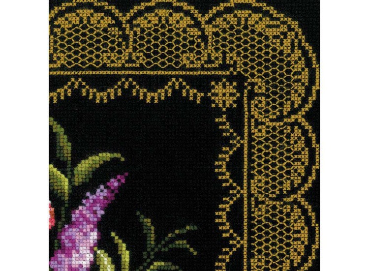 Набор для вышивания «Подушка/панно Жостовская роспись» — картинка 5