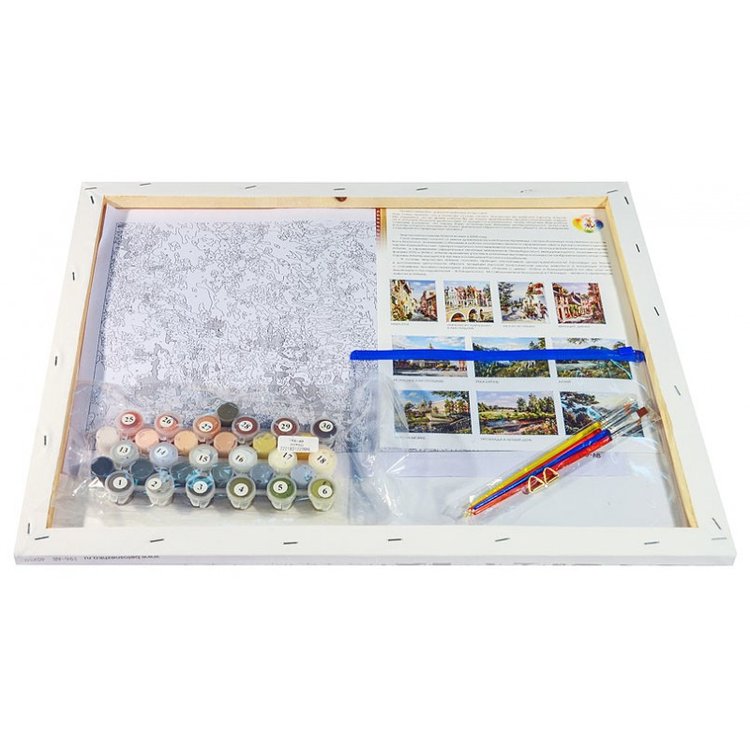 Картина по номерам «Китай. Хуаншань» — картинка 3