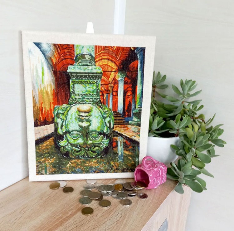 Набор для вышивания «Цистерна Базилика. Стамбул» — картинка 3