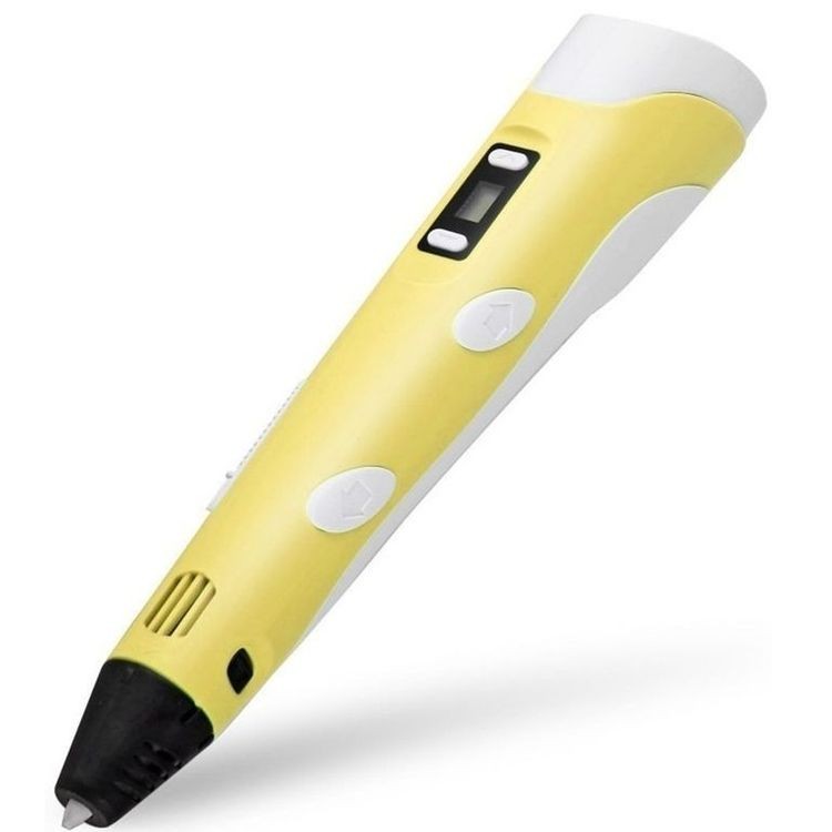 3D ручка, желтая