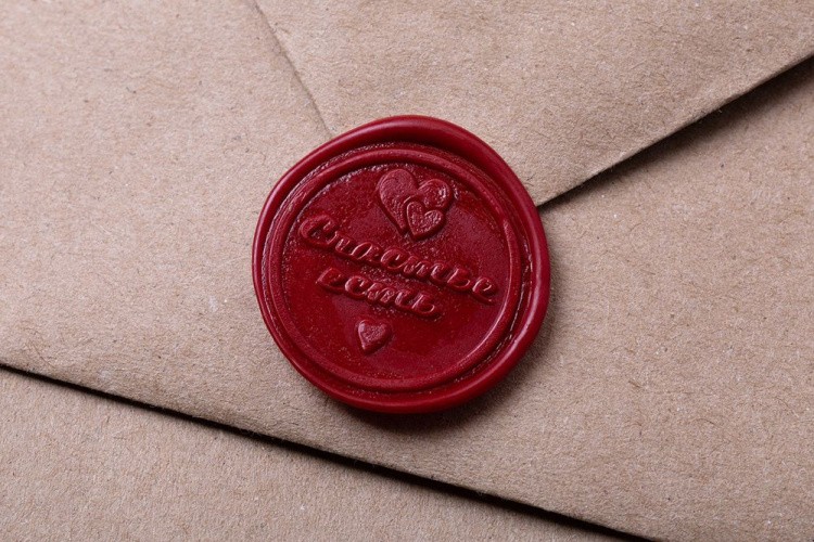 Сургучная печать «Счастье есть», 25 мм, Mr.Painter — картинка 3