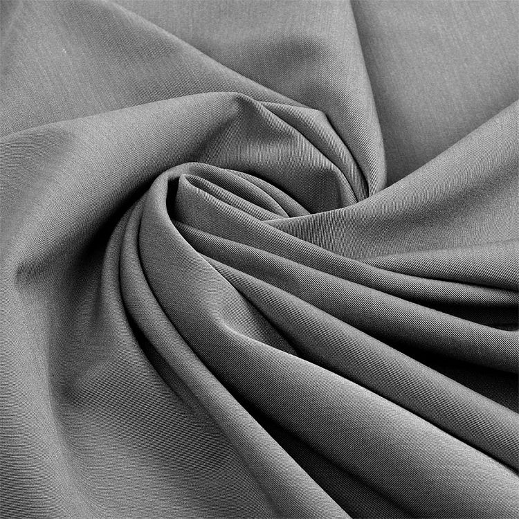 Ткань Костюмная Гальяно, 1 м х 150 см, 200 г/м², цвет: светло-серый меланж, TBY