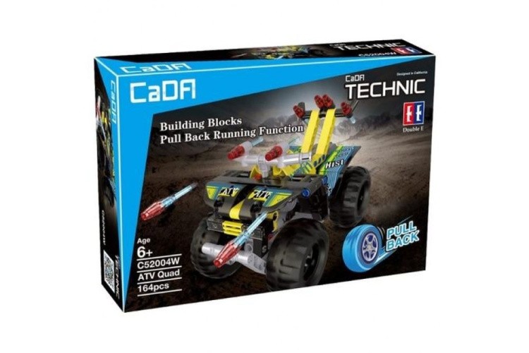 Инерционный конструктор «Квадроцикл», 164 детали — картинка 3