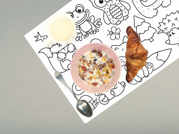 Коврик-раскраска «Зверюшки» — картинка 2