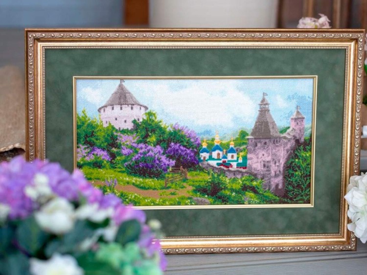 Набор для вышивания «Псково-Печерский монастырь» — картинка 5