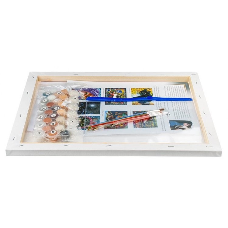 Картина по номерам «Спаниель» — картинка 3