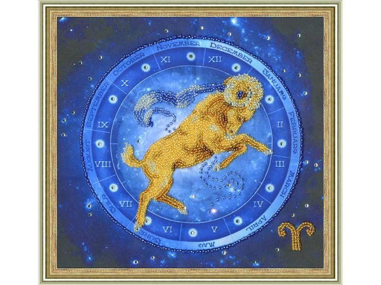 Набор вышивки бисером «Овен» — картинка 2