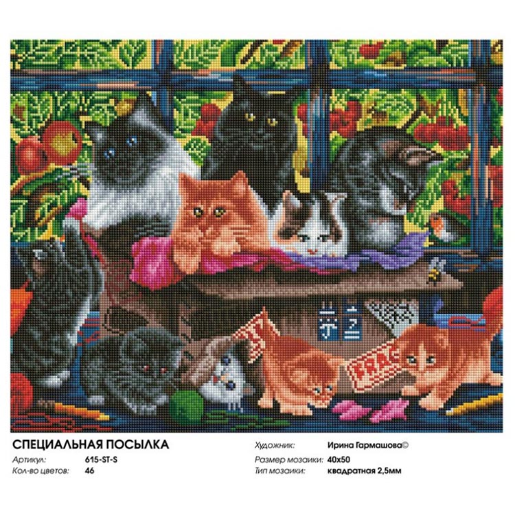 Алмазная вышивка «Специальная посылка» — картинка 2