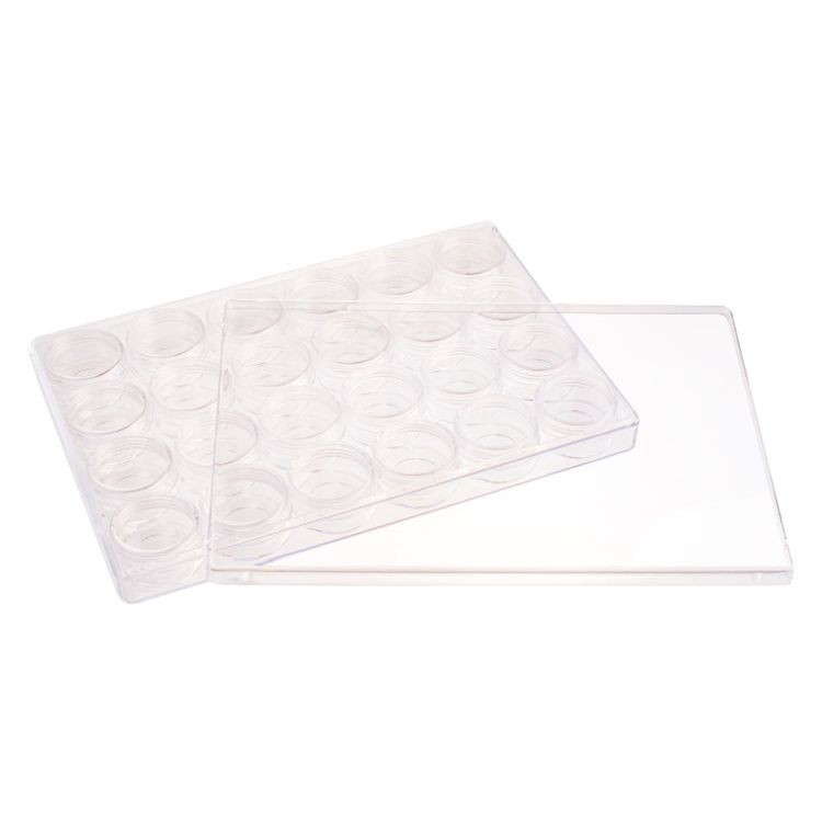 Органайзер для бисера, 24 отд., прозрачный, Белоснежка — картинка 2