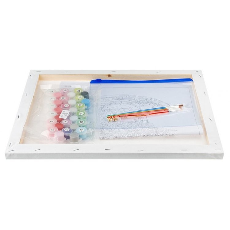 Картина по номерам «Очаровательные люпины» — картинка 3