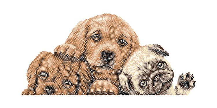 Алмазная вышивка «Пушистики» — картинка 2