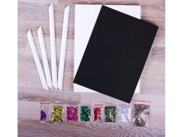 Мозаика из пайеток «Букет» — картинка 2