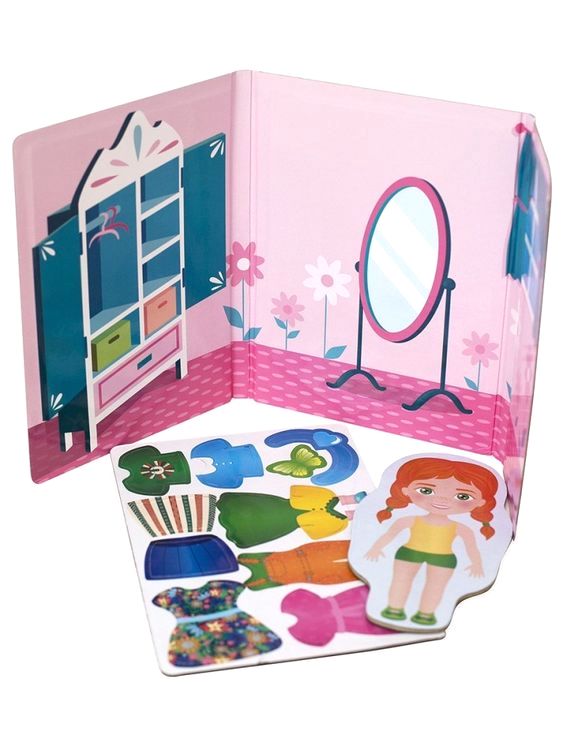 Магнитная книга-игра «Кукла Агата» — картинка 2