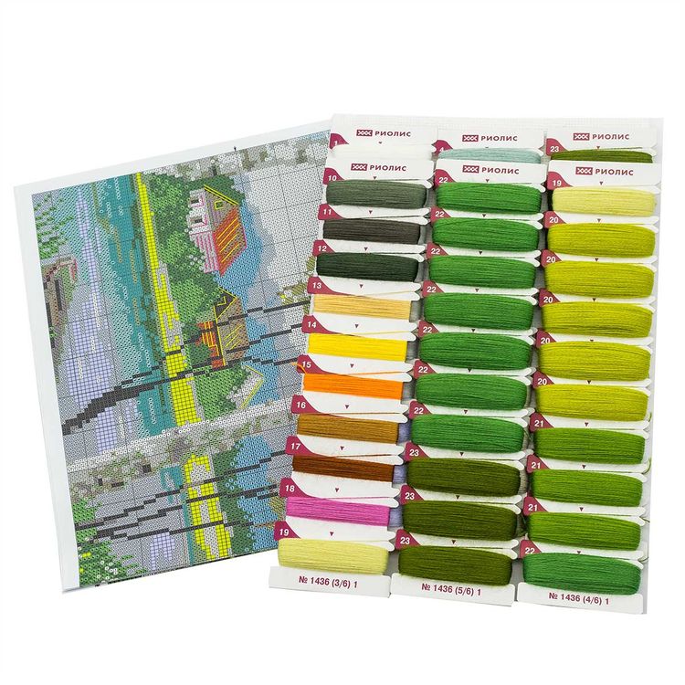 Набор для вышивания «Берёзовая роща» — картинка 3