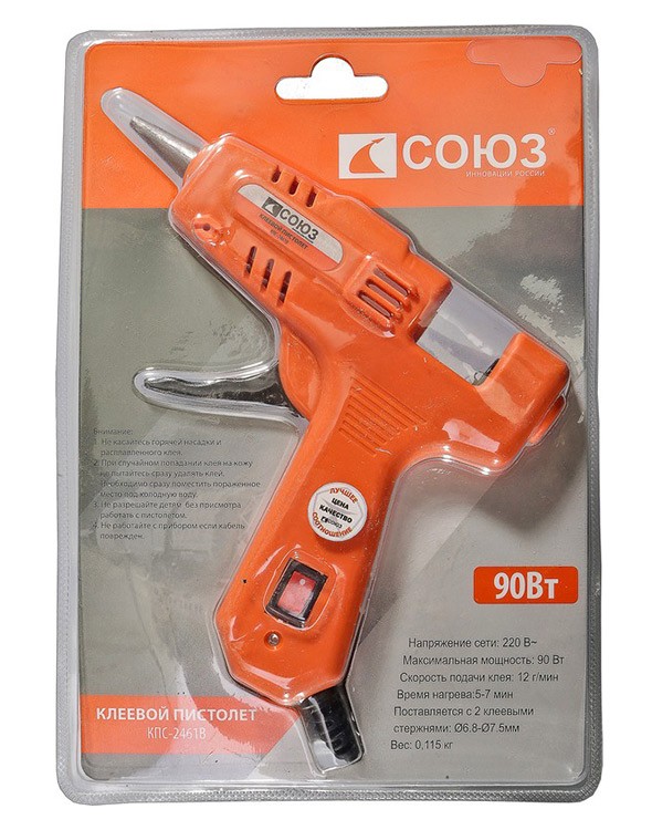Клеевой пистолет, 90 Вт — картинка 7