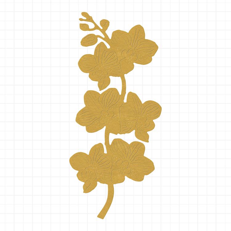 Нож для вырубки «Веточка с цветами», 10,7x7 см, Mr.Painter — картинка 2