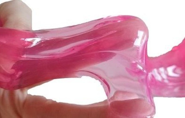 Лизун Slime «Mega Mix», розовый белый — картинка 4