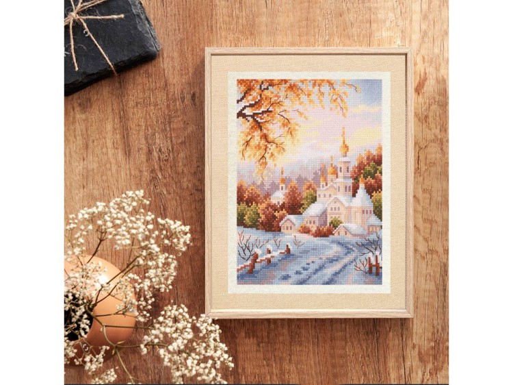 Набор для вышивания «Снежная обитель» — картинка 5