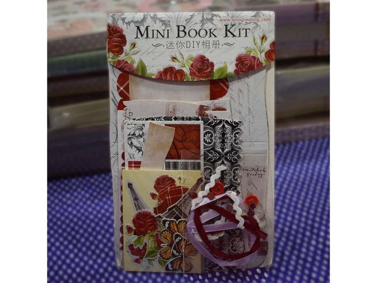 Набор для скрапбукинга «Париж и красные розы - Фотоальбом mini» — картинка 3