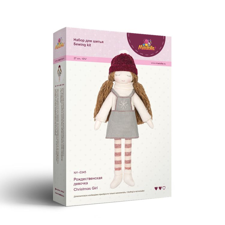 Набор для шитья «Рождественская девочка» — картинка 3