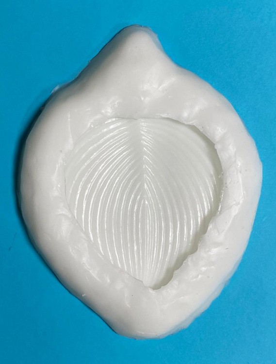 Молд №502 Объемный лист (17,5 см), 1 шт., Art Blong — картинка 2