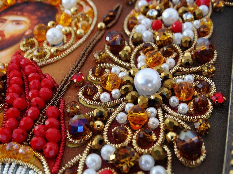 Набор для вышивания хрустальными камнями «Святой Виктор» — картинка 9