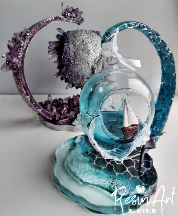 Декоративный подвес (30 см) - Силиконовый молд — картинка 6