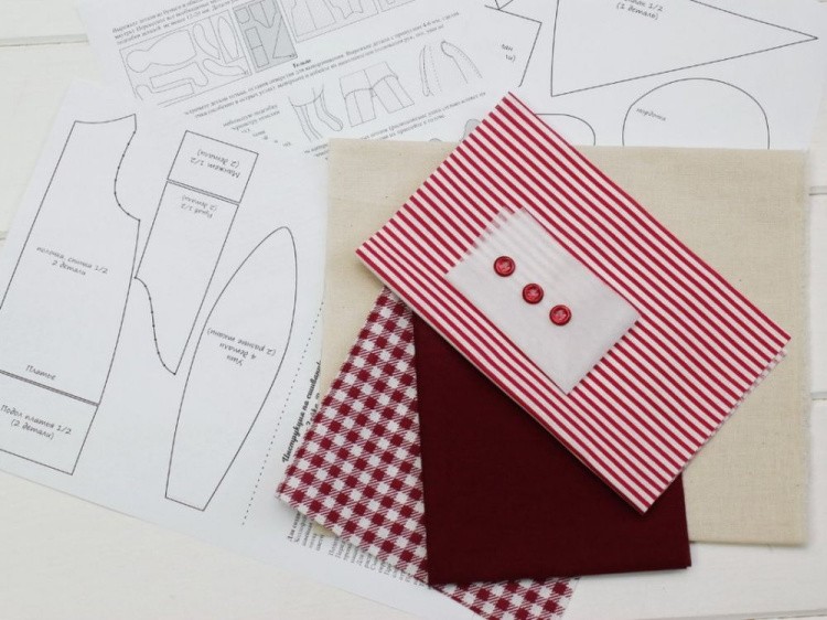 Набор для шитья «Зайка Вирджиния» — картинка 3