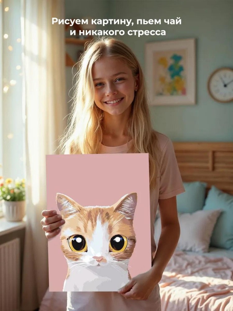 Картина по номерам «Томас» — картинка 6