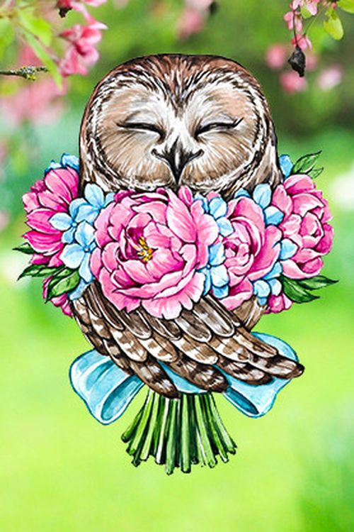 Алмазная вышивка «Цветочные объятия» — картинка 2