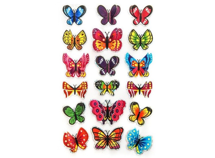 Декоративные наклейки «Летние бабочки»