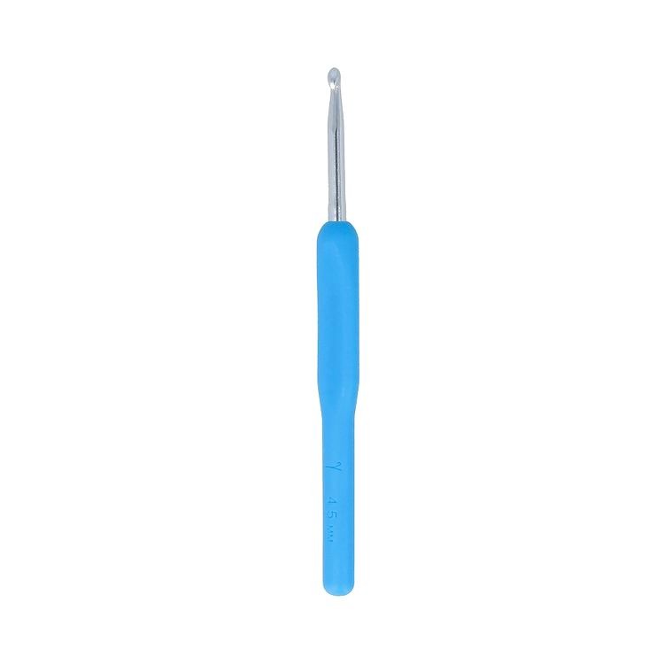 Крючок с пластиковой ручкой, металл, 4,5 мм, 14 см, Gamma