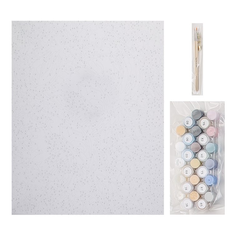 Картина по номерам с поталью «Запах лета» — картинка 5