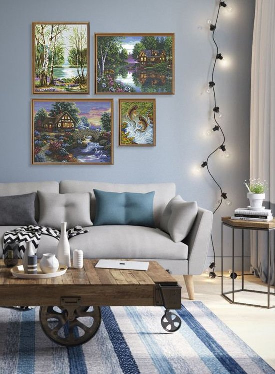 Набор для вышивания «Заводь лебедей» — картинка 7