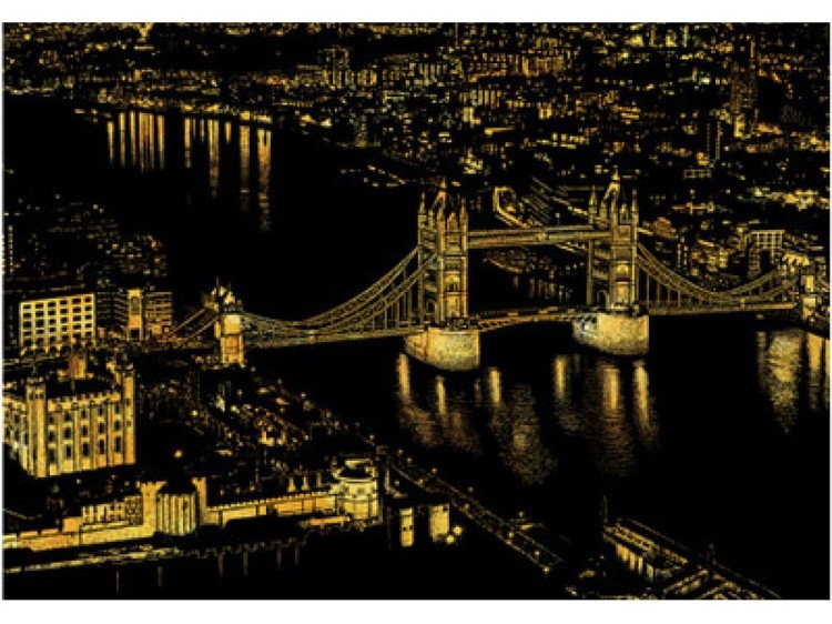 Скретч-набор «Лондон» — картинка 15