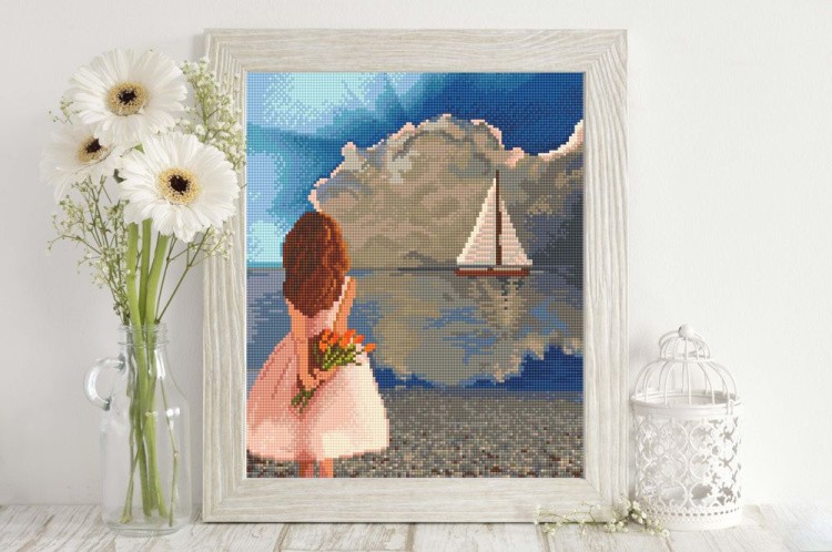 Алмазная вышивка «Верю в чудеса» — картинка 3