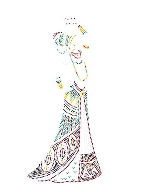 Алмазная вышивка «Африканка» — картинка 2