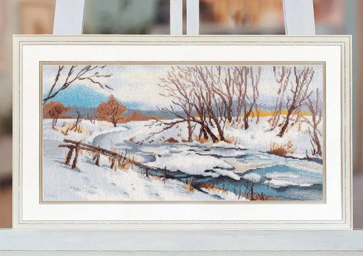 Набор для вышивания «Берег реки» — картинка 4