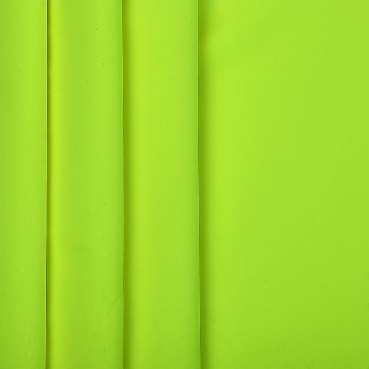 Ткань трикотажная Бифлекс матовый, 6 м, ширина 150 см, 190 г/м², цвет: 8001 лайм неон, TBY — картинка 2