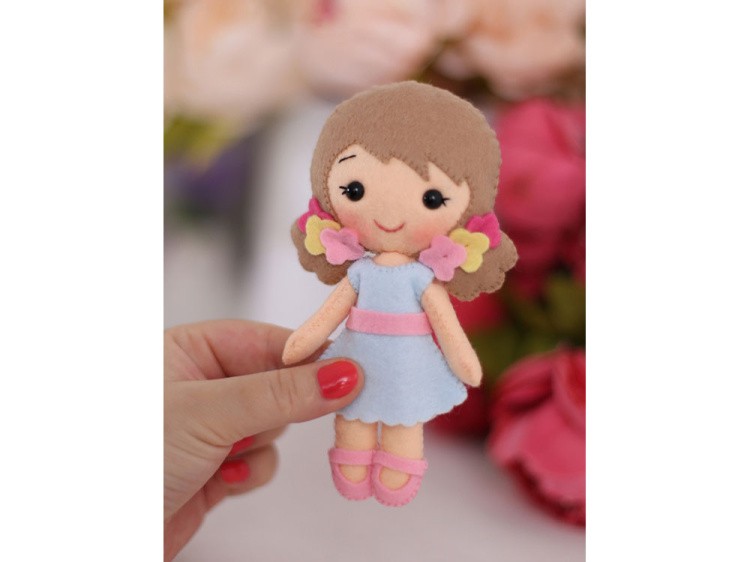 Набор для шитья игрушки «Кукла Малышка Алина» — картинка 2