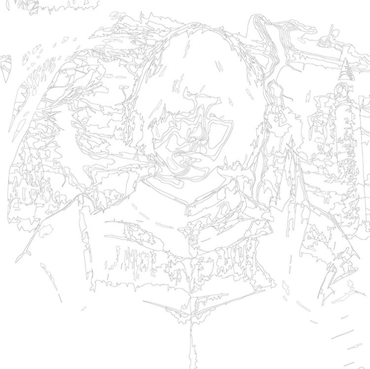 Картина по номерам «Рэпер Pepel Nahudi Пепел Нахуди: Заново» — картинка 3