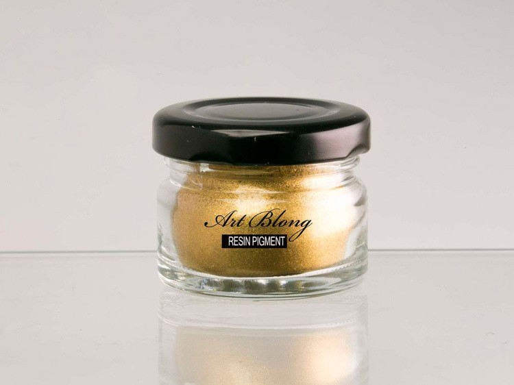 Набор пигментов всплывающих Metalic Gold, Bronze, Silver по 25 мл, Art Blong — картинка 3