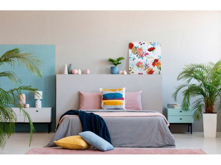 Набор вышивки бисером «Пастельно-голубой букет» — картинка 2