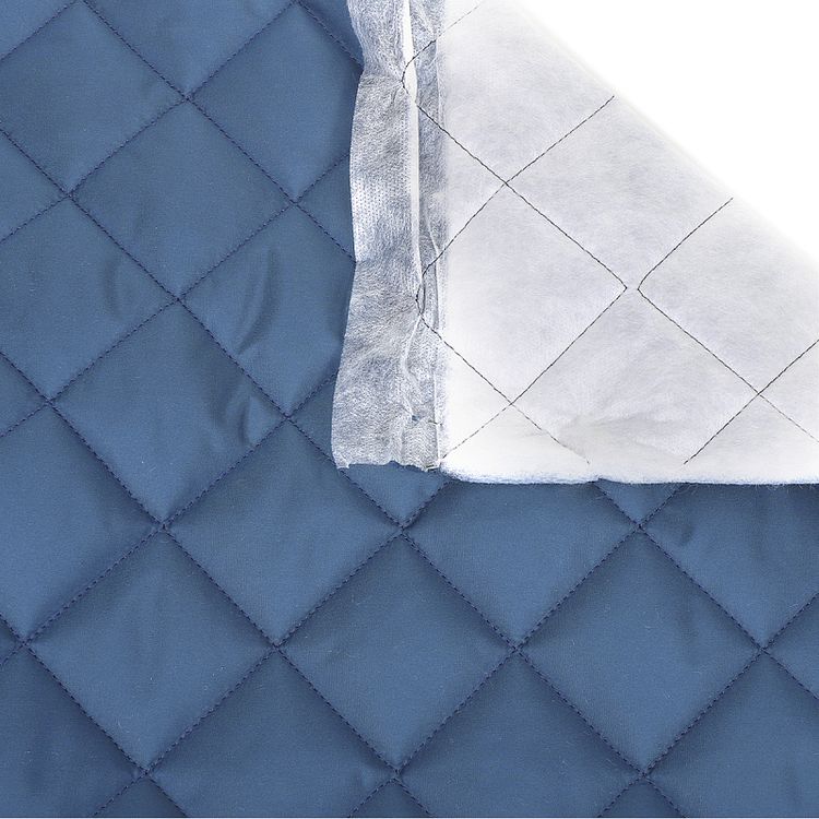 Ткань стежка ниточная Dewspo, ромб 5,5 см, 5 м x 150 см, 230 г/м², цвет: джинс, TBY — картинка 2