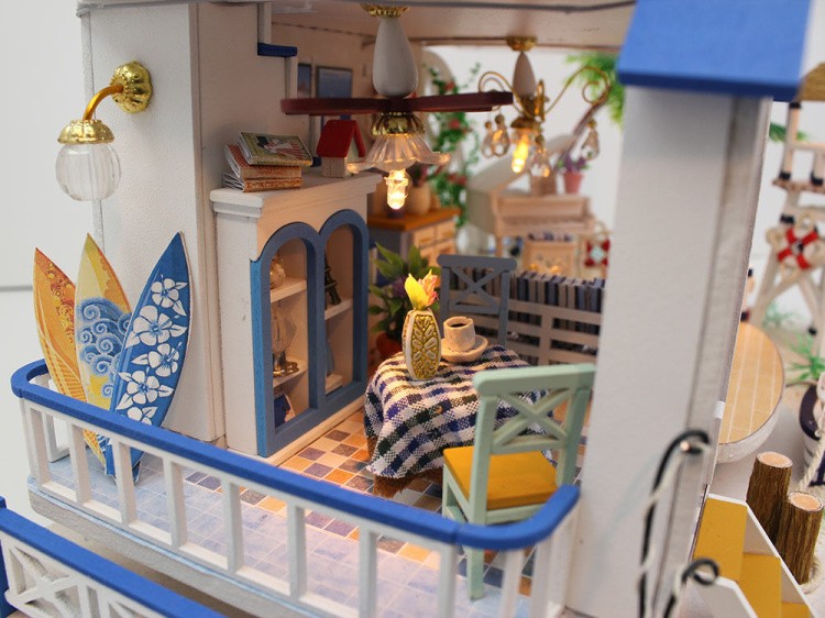 Набор для создания миниатюры (румбокс) «Причал» — картинка 6