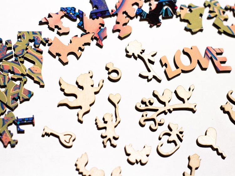 Деревянные пазлы DAVICI «Притяжение» — картинка 4