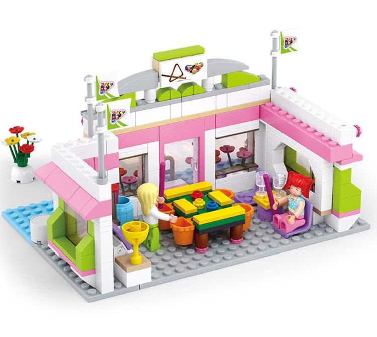 Конструктор «Розовая мечта.Бильярдный клуб», 289 деталей — картинка 2