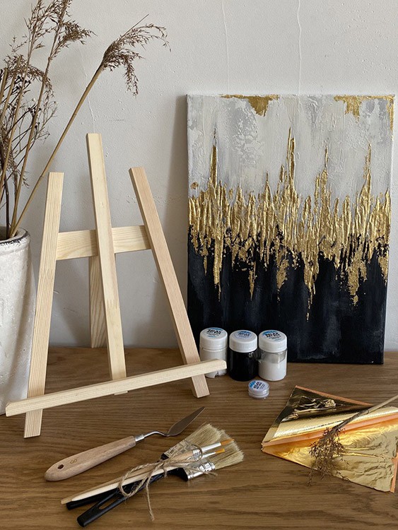 Набор для рисования с поталью и текстурной пастой «Инь Янь» — картинка 3